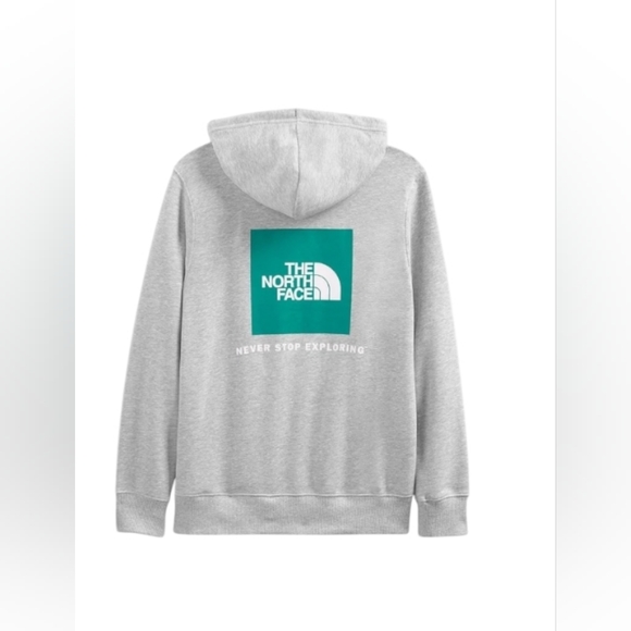 The North Face Men's Never Stop Exploring Pullover Hoodie,Light Grey Heather M - Picture 3 of 6